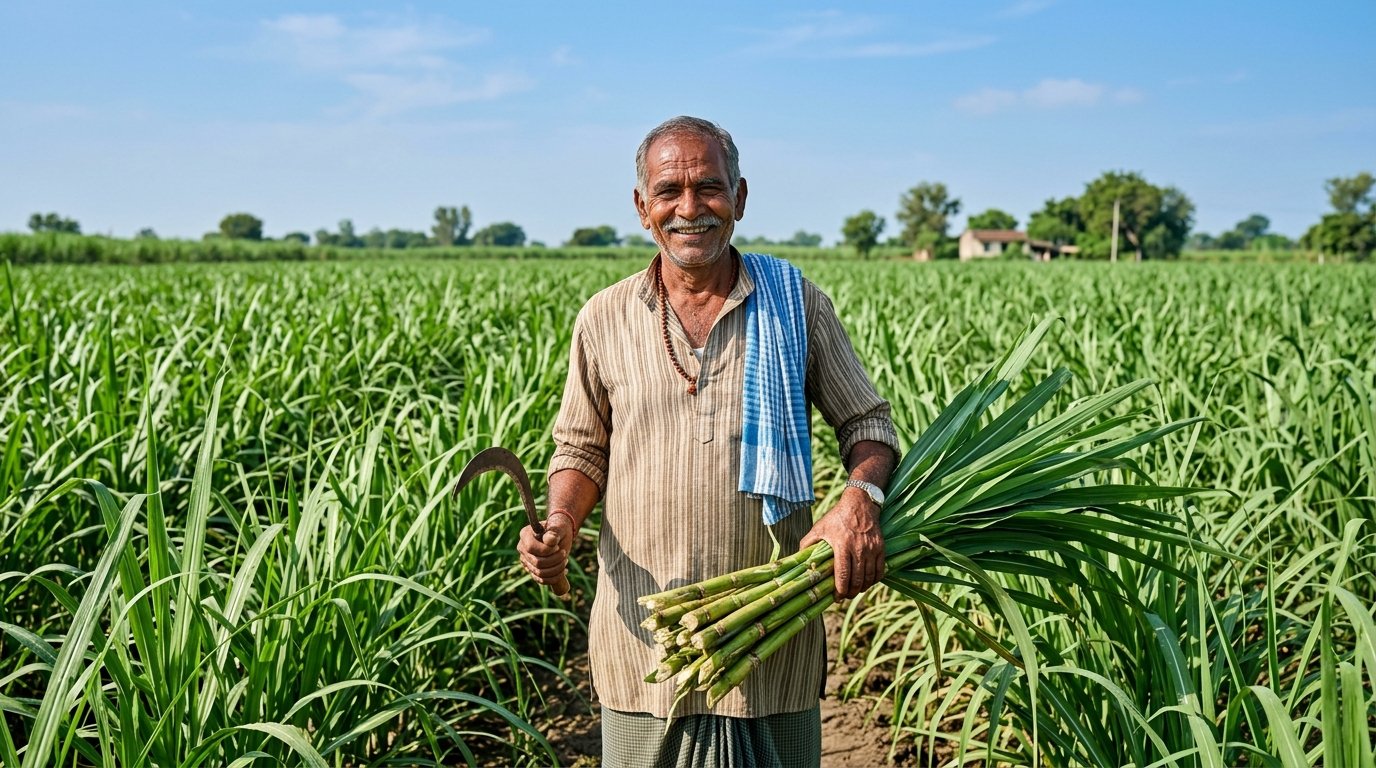 Indian Sugarcane Farmer Success